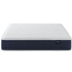 Ensemble matelas ressorts, sommier, pieds, tête de lit, couette et oreiller Rêve 400 - SOMEO