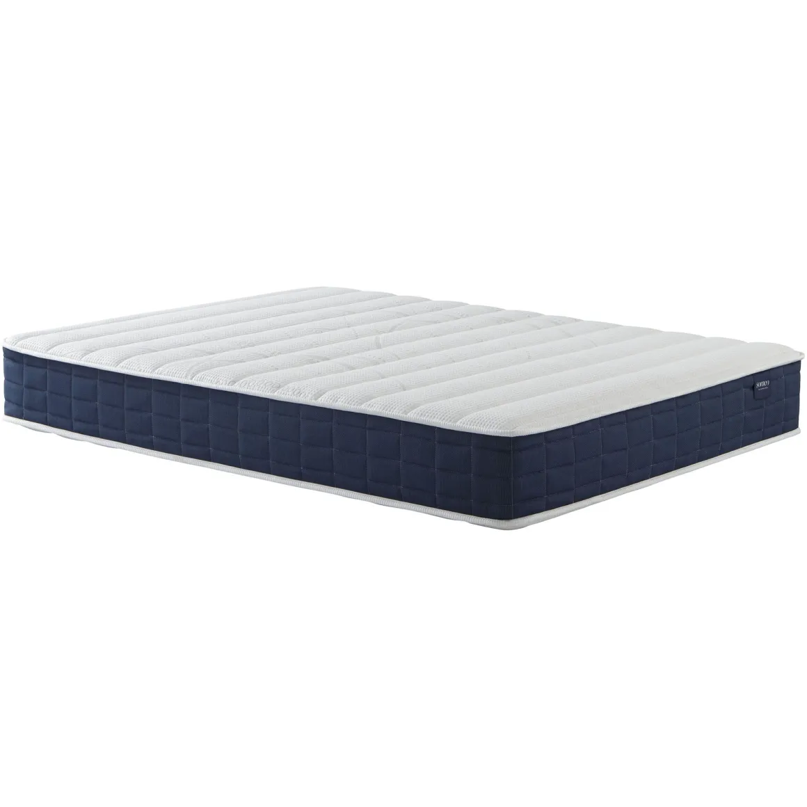 Ensemble matelas ressorts, sommier, pieds, tête de lit, couette et oreiller Rêve 400 - SOMEO