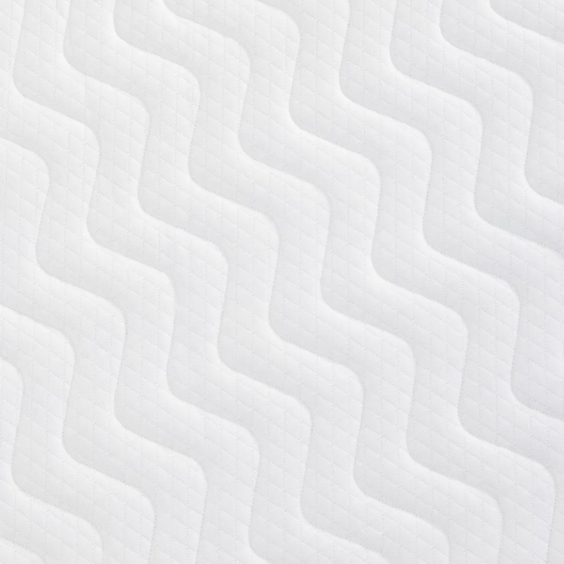Ensemble matelas rond mousse, sommier et pieds Aurore 400 - SOMEO diamètre 215