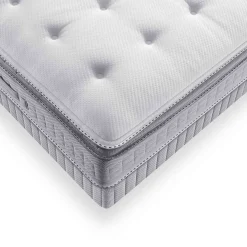 Ensemble matelas sommier pieds Simmons 651 ressorts ensachés + surmatelas intégré SW5