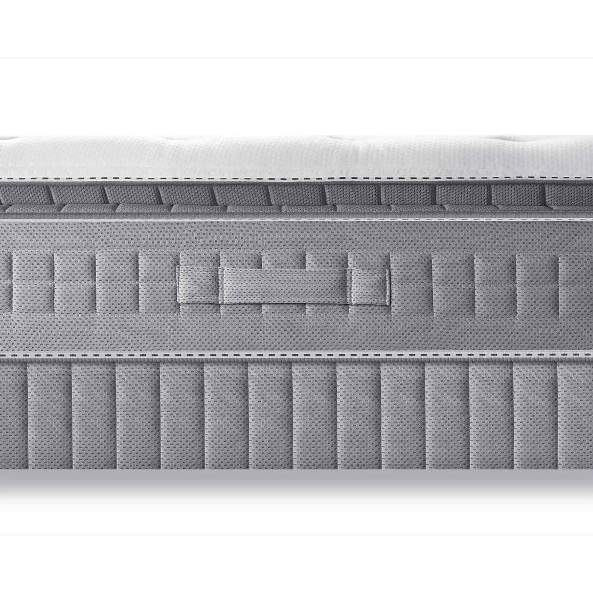 Ensemble matelas sommier pieds Simmons 651 ressorts ensachés + surmatelas intégré SW5