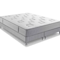 Ensemble matelas sommier pieds Simmons 532 ressorts ensachés SW2