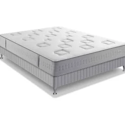 Ensemble matelas sommier pieds Simmons 532 ressorts ensachés SW2