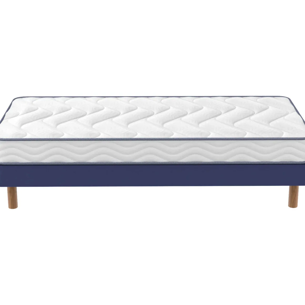 Ensemble sommier et matelas enfant mousse ferme Merinos Sun