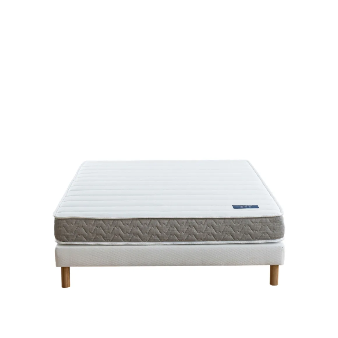Ensemble sommier et matelas mousse ferme Terre de Nuit Sérénité 2.0