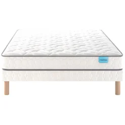 Ensemble sommier et matelas mousse très ferme Merinos Optilit