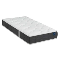 Ensemble sommier et matelas mousse ferme Bultex Essential Gris