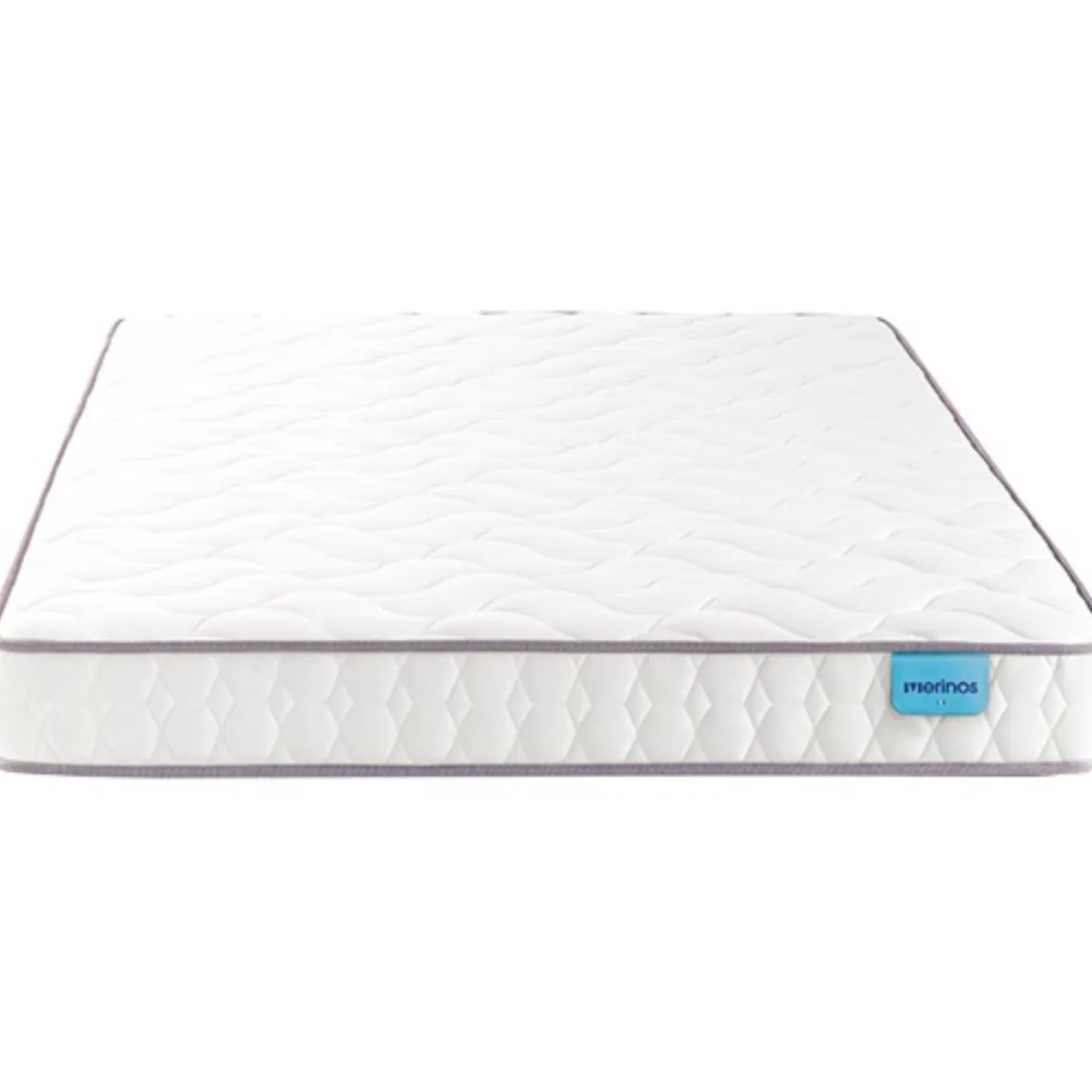Ensemble sommier et matelas mousse HD et mémoire de forme très ferme Merinos Chill Bed