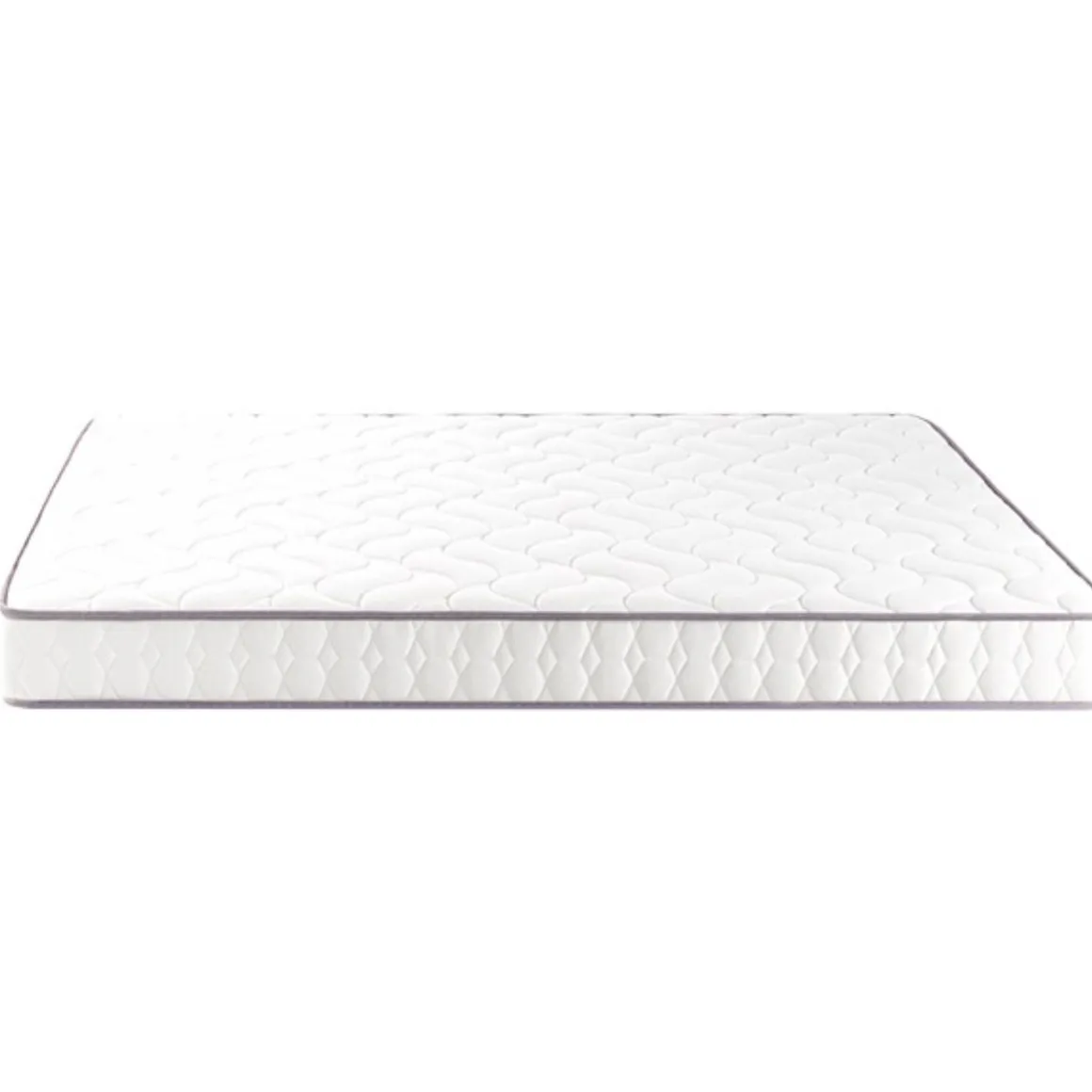 Ensemble sommier et matelas mousse HD et mémoire de forme très ferme Merinos Chill Bed