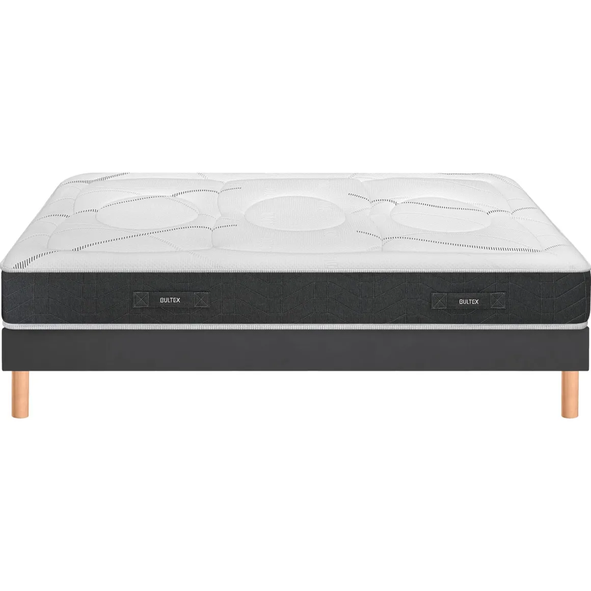 Ensemble sommier et matelas mousse ferme Bultex Smart Repair