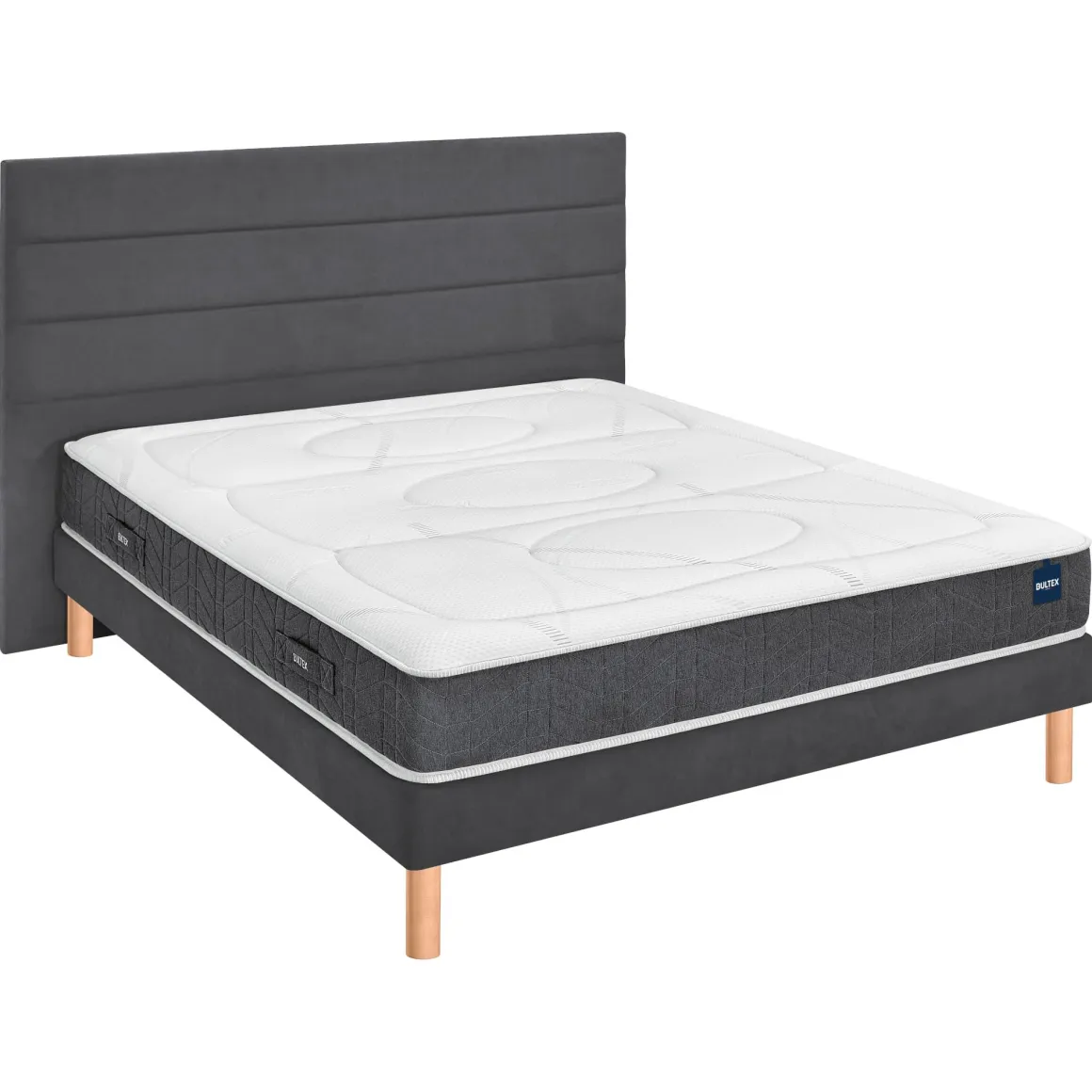 Ensemble sommier et matelas mousse ferme Bultex Smart Repair