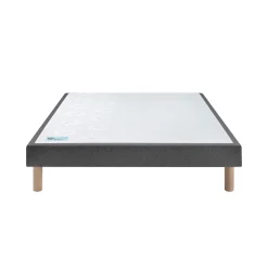 Ensemble sommier et matelas ressorts, mémoire de forme et latex ferme Merinos Full Bed