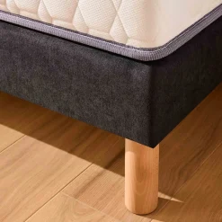 Ensemble sommier et matelas ressorts, mémoire de forme et latex ferme Merinos Full Bed