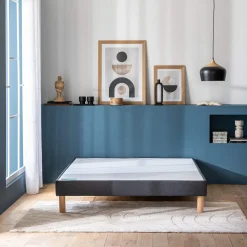Ensemble sommier et matelas ressorts, mémoire de forme et latex ferme Merinos Full Bed