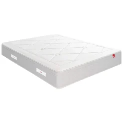 Ensemble sommier et matelas ressorts multi-actifs mi-ferme Epeda Échappée