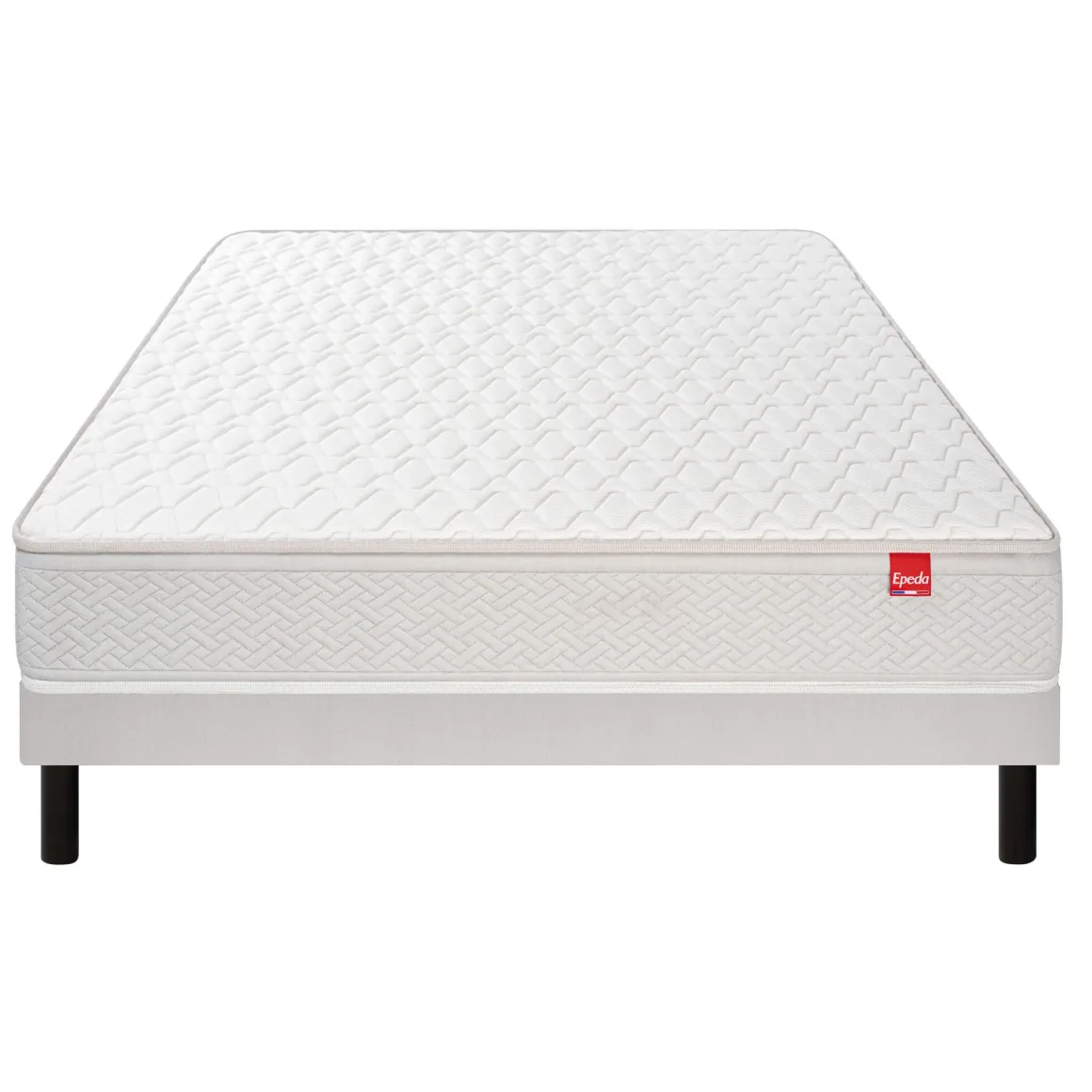 Ensemble sommier et matelas ressorts multispires ferme Epeda Dépaysant