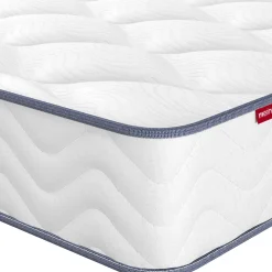 Ensemble sommier et matelas ressorts et mémoire de forme ferme Merinos Sweety