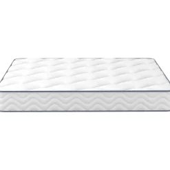 Ensemble sommier et matelas ressorts et mémoire de forme ferme Merinos Sweety