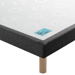 Ensemble sommier et matelas ressorts et mémoire de forme ferme Merinos Beauty Bed