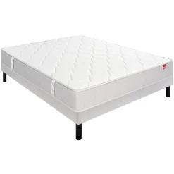 Ensemble sommier et matelas ressorts ensachés ferme Epeda Itinéraire