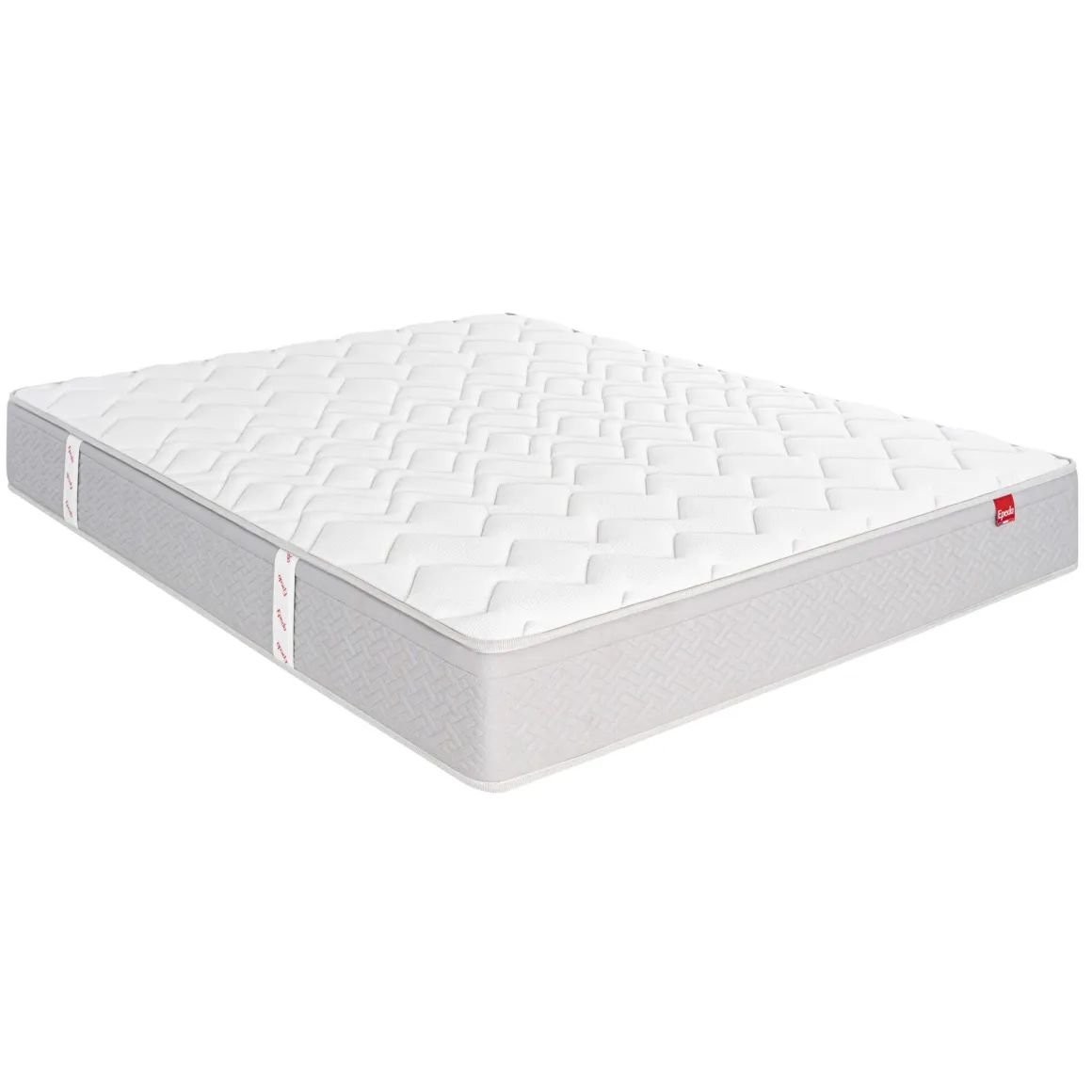 Ensemble sommier et matelas ressorts ensachés très ferme Epeda Ailleurs