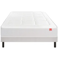 Ensemble sommier et matelas ressorts multi-actifs ferme Epeda Inoubliable