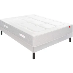 Ensemble sommier et matelas ressorts multi-actifs ferme Epeda Inoubliable