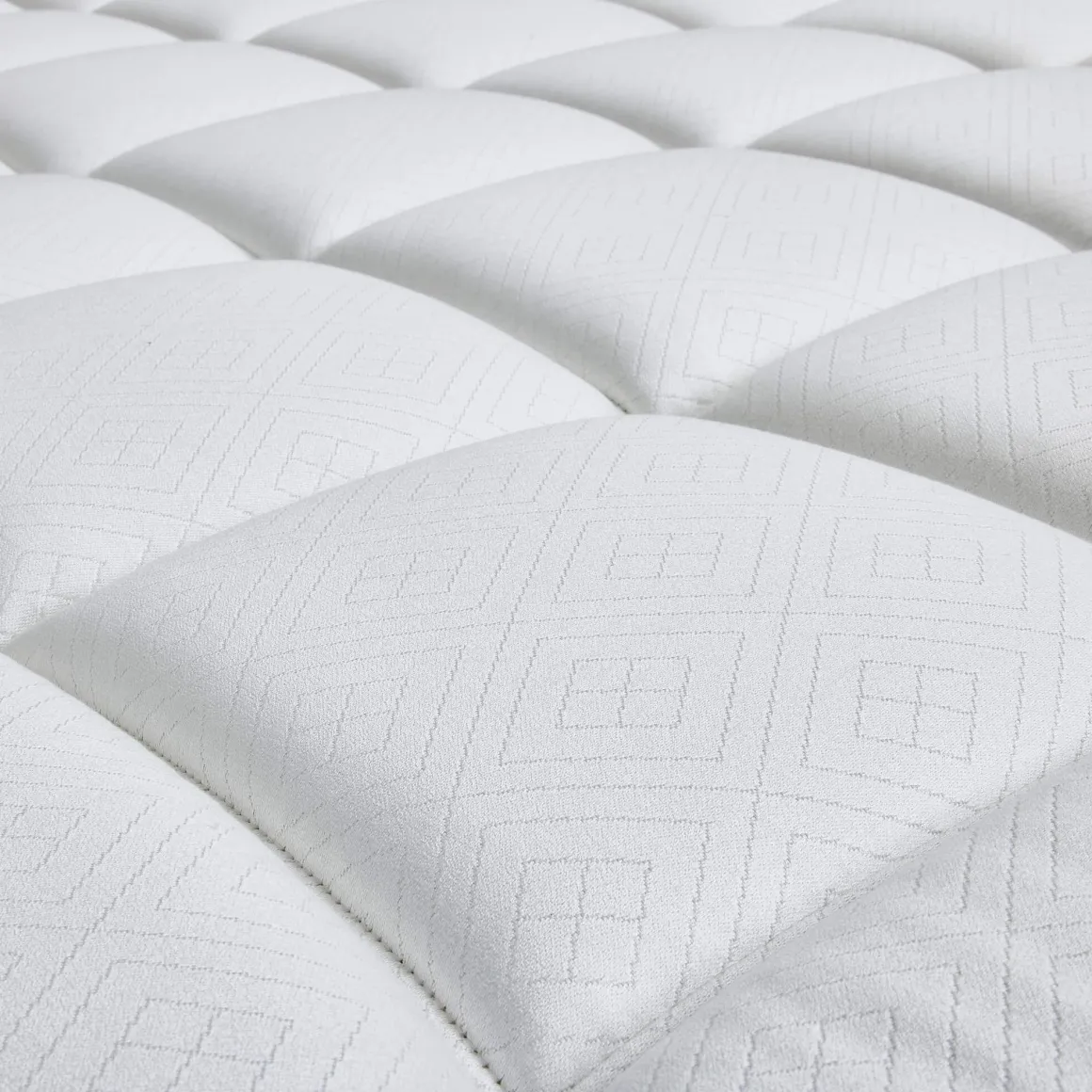 Ensemble sommier et matelas ressorts ensachés mi-ferme Epeda Le Majestueux