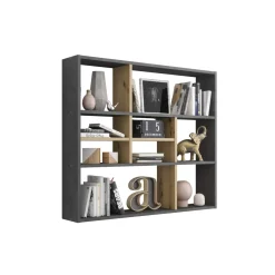 Etagère murale à cases en bois - ET13041