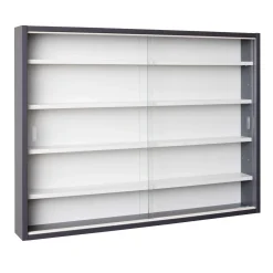 Etagère murale style vitrine en bois - ET12114