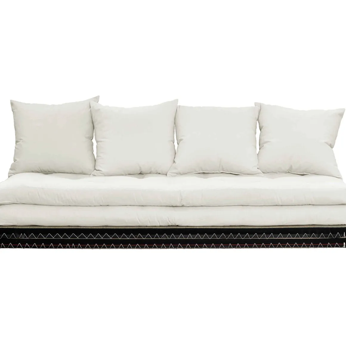 Futon canapé lit 3 places 2x70x200 CHICO