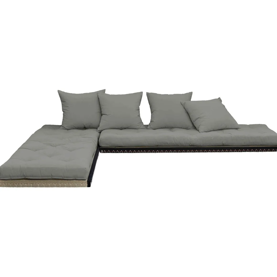 Futon canapé lit 3 places 2x70x200 CHICO