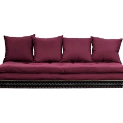Futon canapé lit 3 places 2x70x200 CHICO