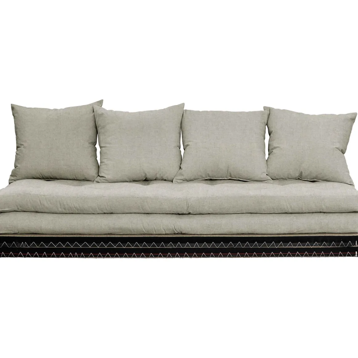 Futon canapé lit 3 places 2x70x200 CHICO