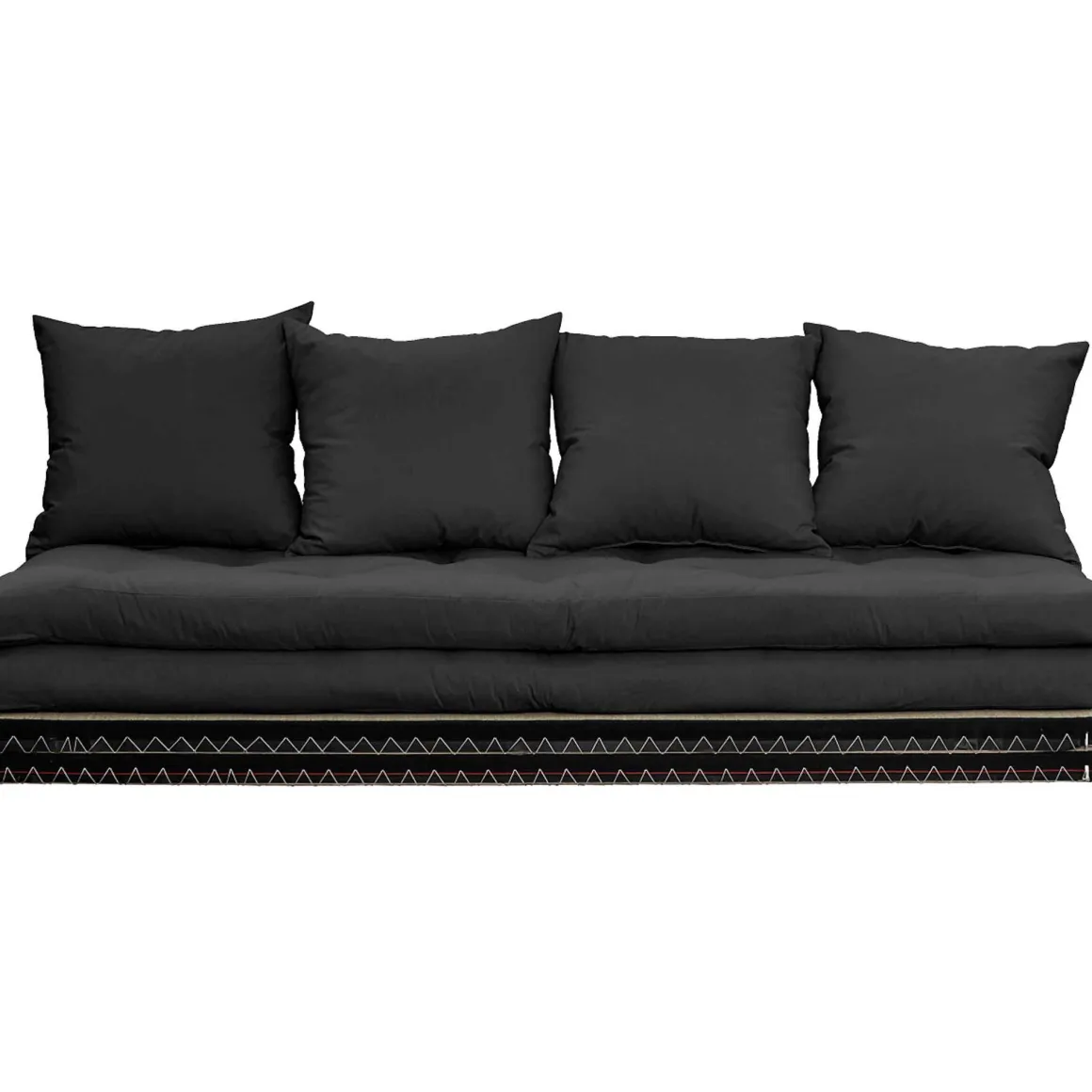 Futon canapé lit 3 places 2x70x200 CHICO