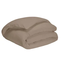 Housse de couette biscuit 100% coton