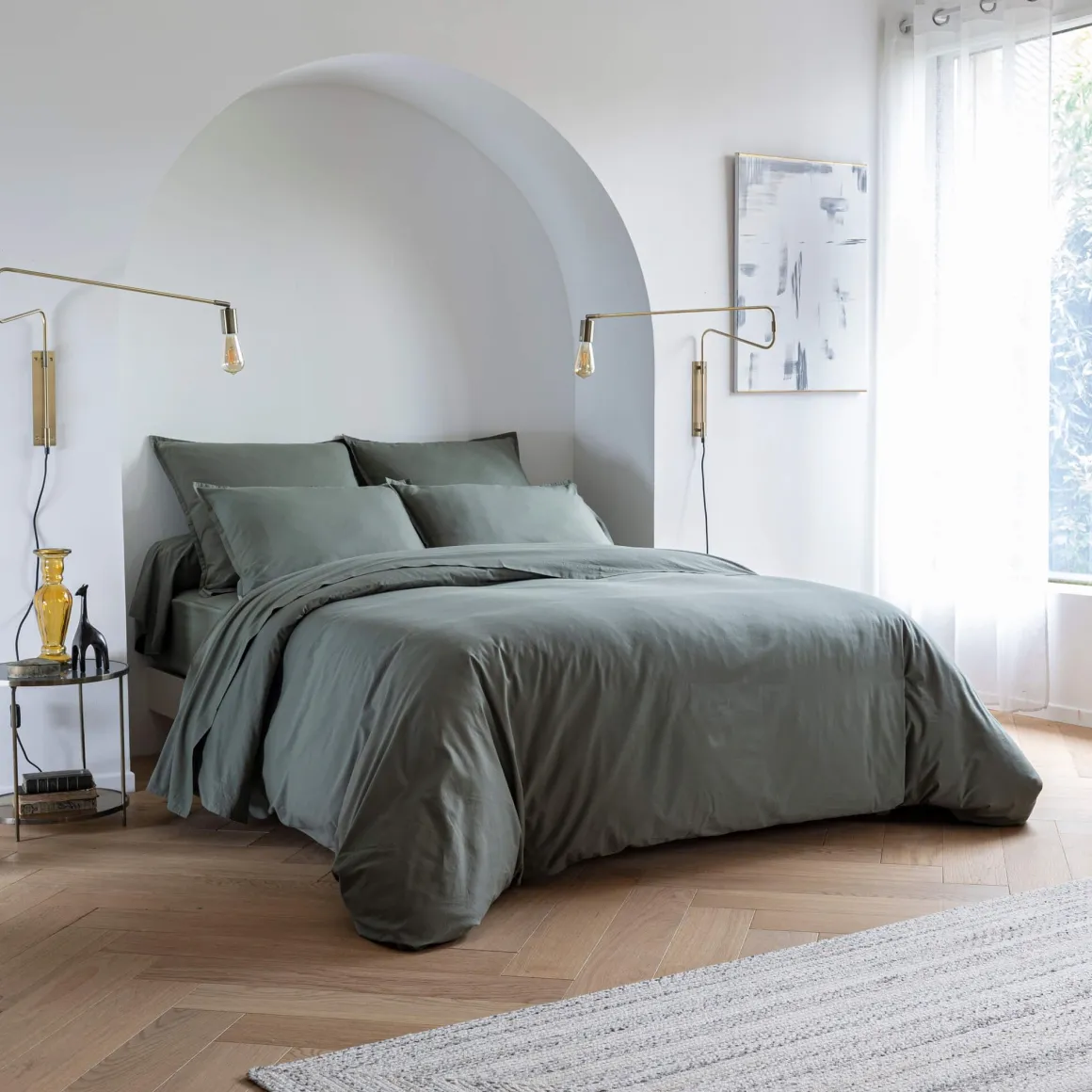 Housse de couette coton lavé - SOMEO