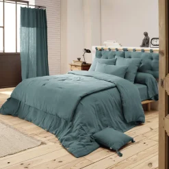 Housse de couette double gaze de coton