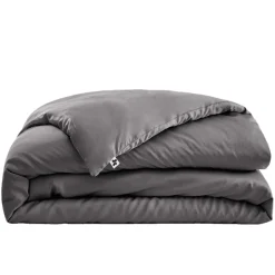 Housse de couette en bambou uni