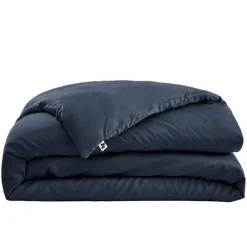 Housse de couette en bambou uni