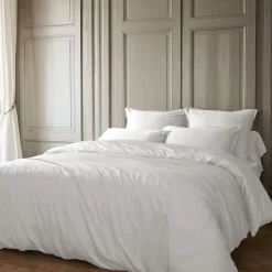 Housse de couette en bambou uni