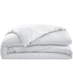 Housse de couette en bambou uni