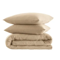 Housse de couette gaze de coton Terre de Nuit NOA