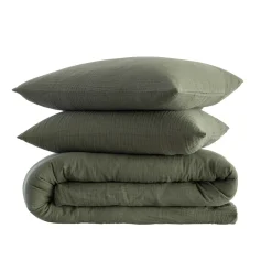 Housse de couette gaze de coton Terre de Nuit NOA