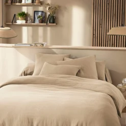 Housse de couette gaze de coton Terre de Nuit NOA