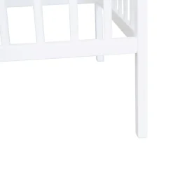 Lit bébé cabane évolutif en bois massif 60x120