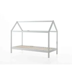 Lit cabane enfant en bois massif 90x200 - LT2020