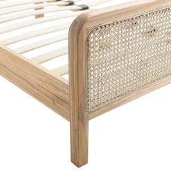 Lit cannage en pin massif ANNA - LT17018