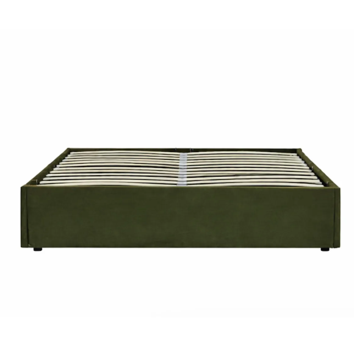 Lit coffre velours Terre de Nuit