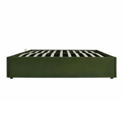 Lit coffre velours Terre de Nuit